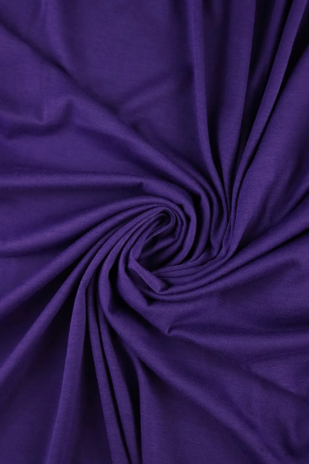 2YD 5IN REMNANT; Purple Velvet Amsterdam Jersey