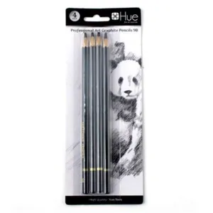 4 Pack Professional Graphic Art Pencil - 9B
