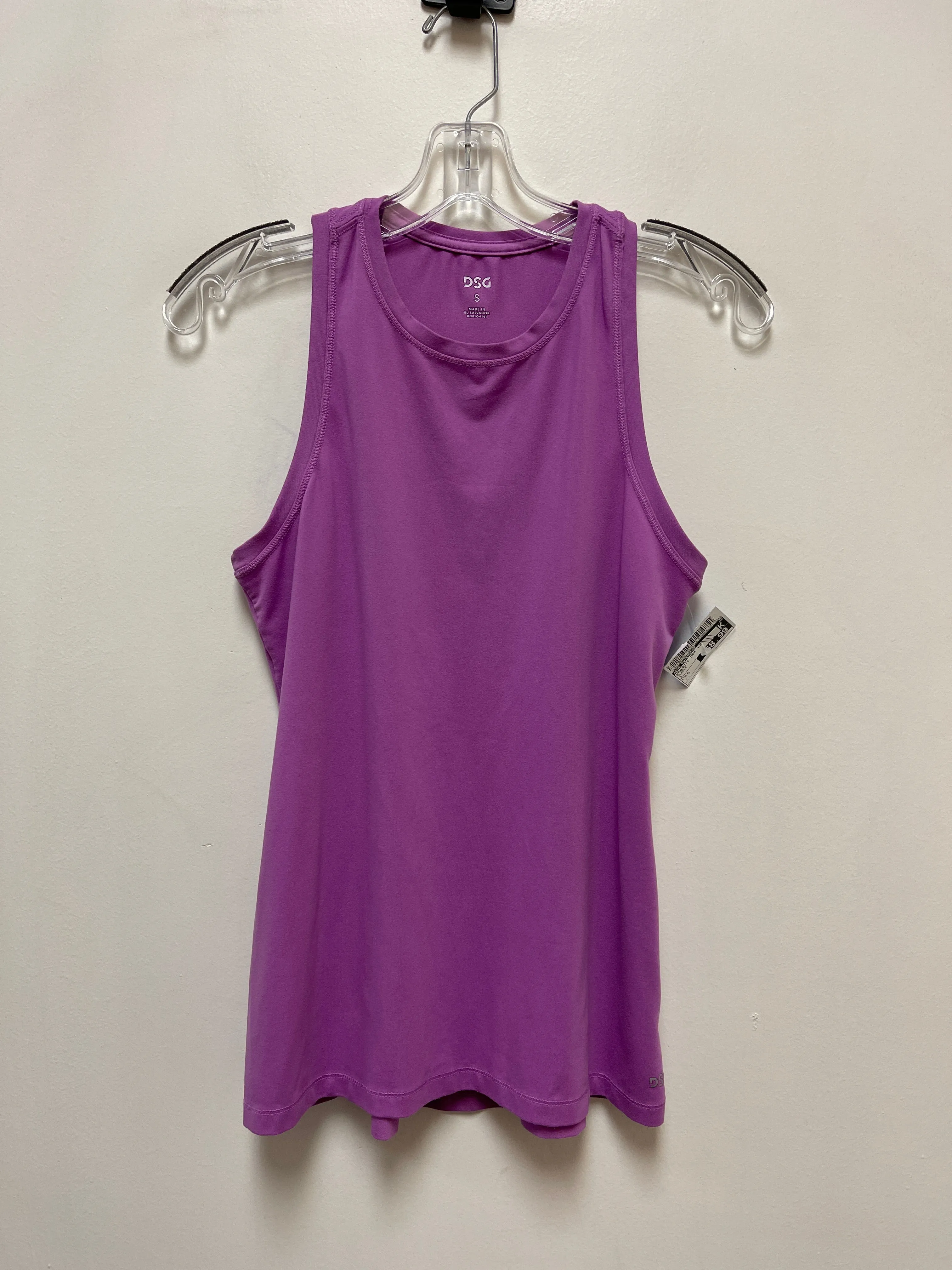 Athletic Tank Top By Dsg Outerwear In Purple, Size: S
