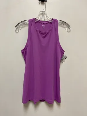 Athletic Tank Top By Dsg Outerwear In Purple, Size: S