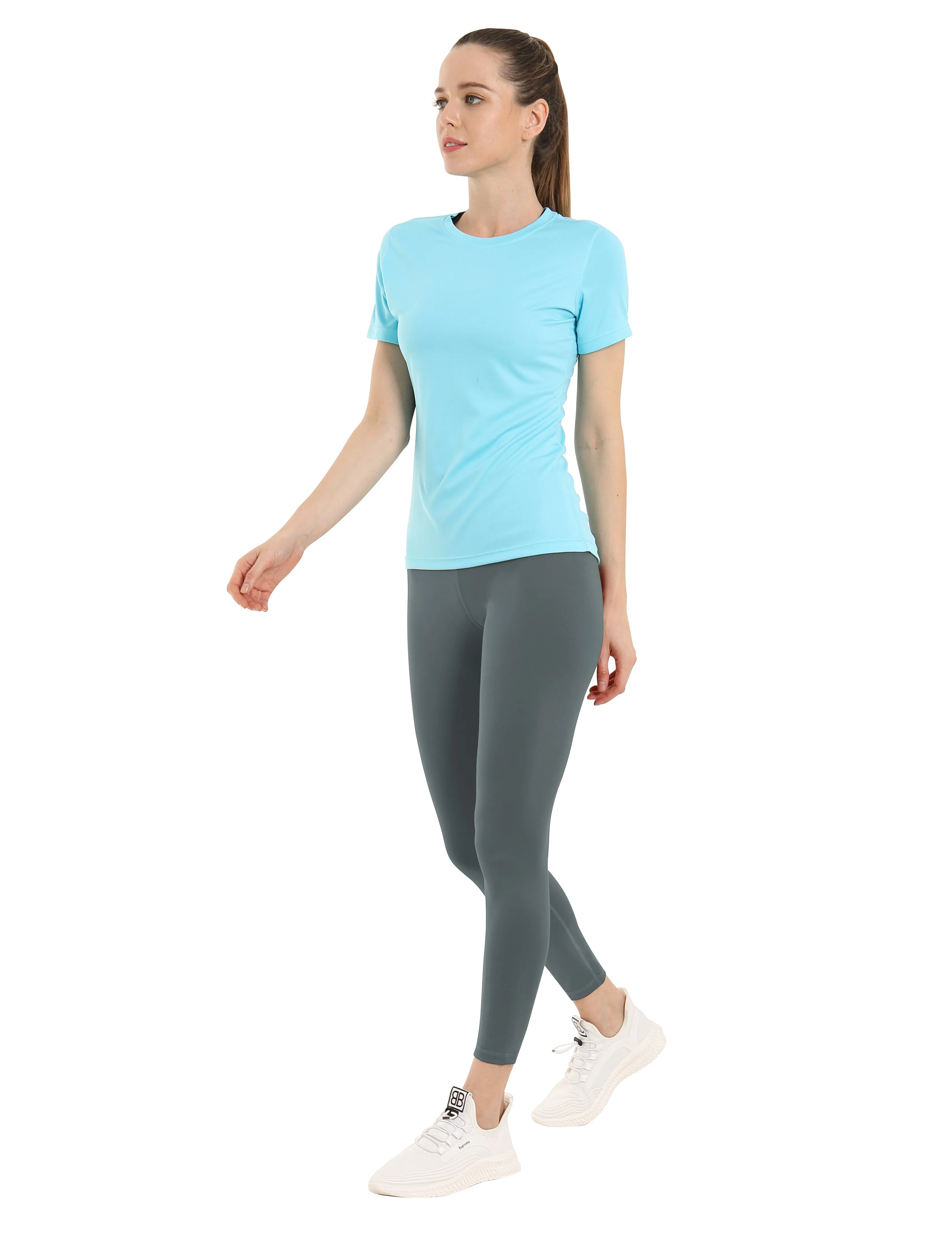 BUBBLELIME 82P/18S Basic Yoga Pants 26" inseam_yoga
