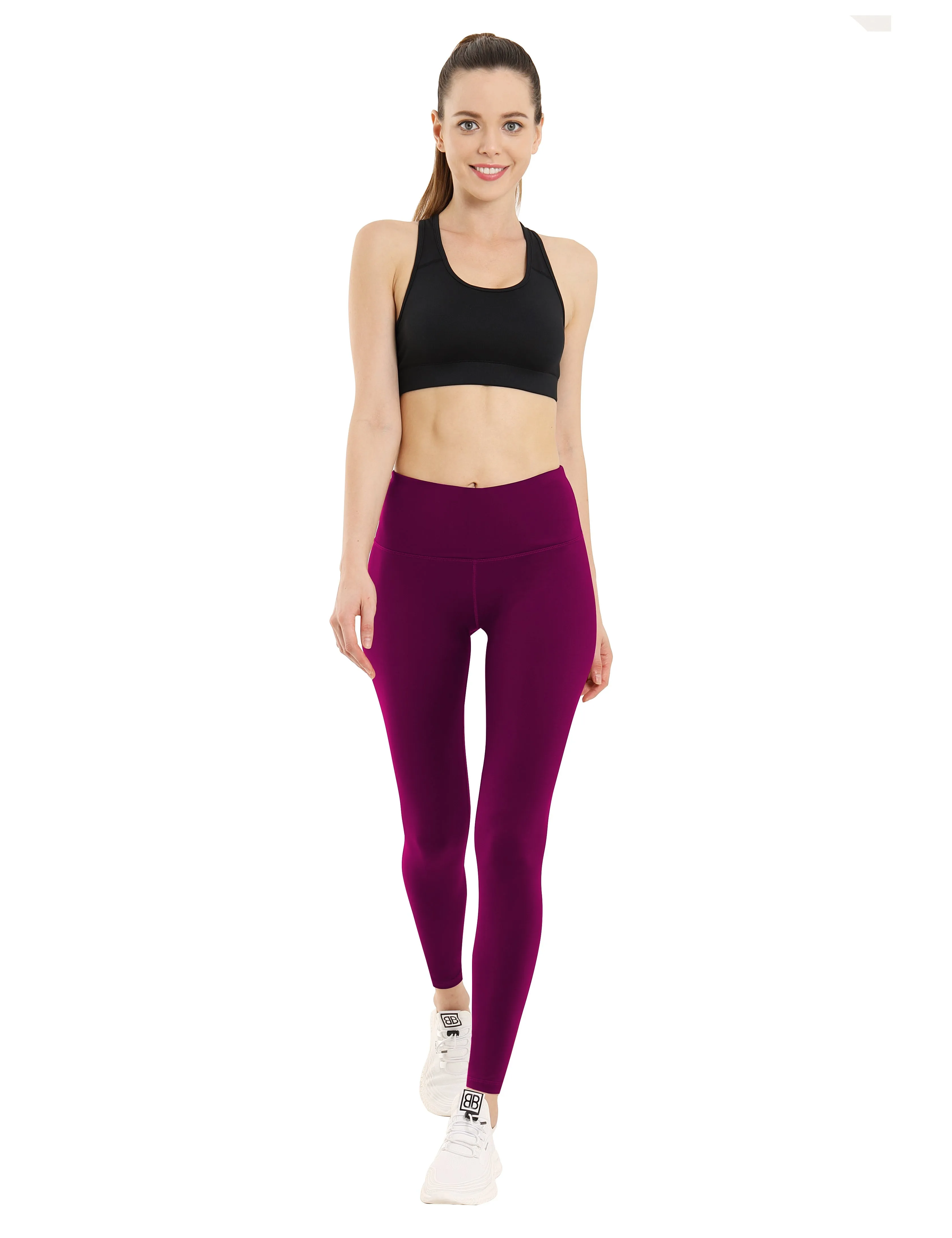 BUBBLELIME 82P/18S Basic Yoga Pants 26" inseam_yoga