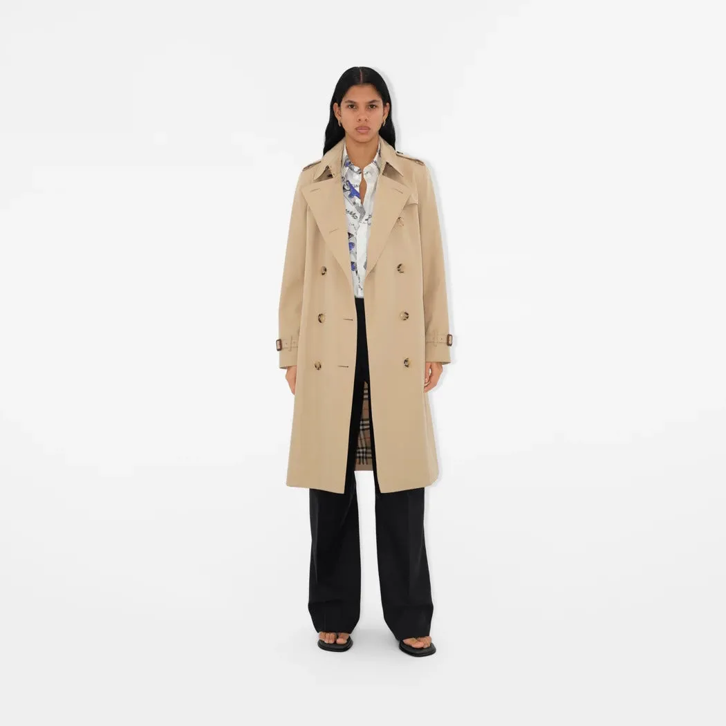 BURBERRY LONG KENSINGTON HERITAGE TRENCH COAT