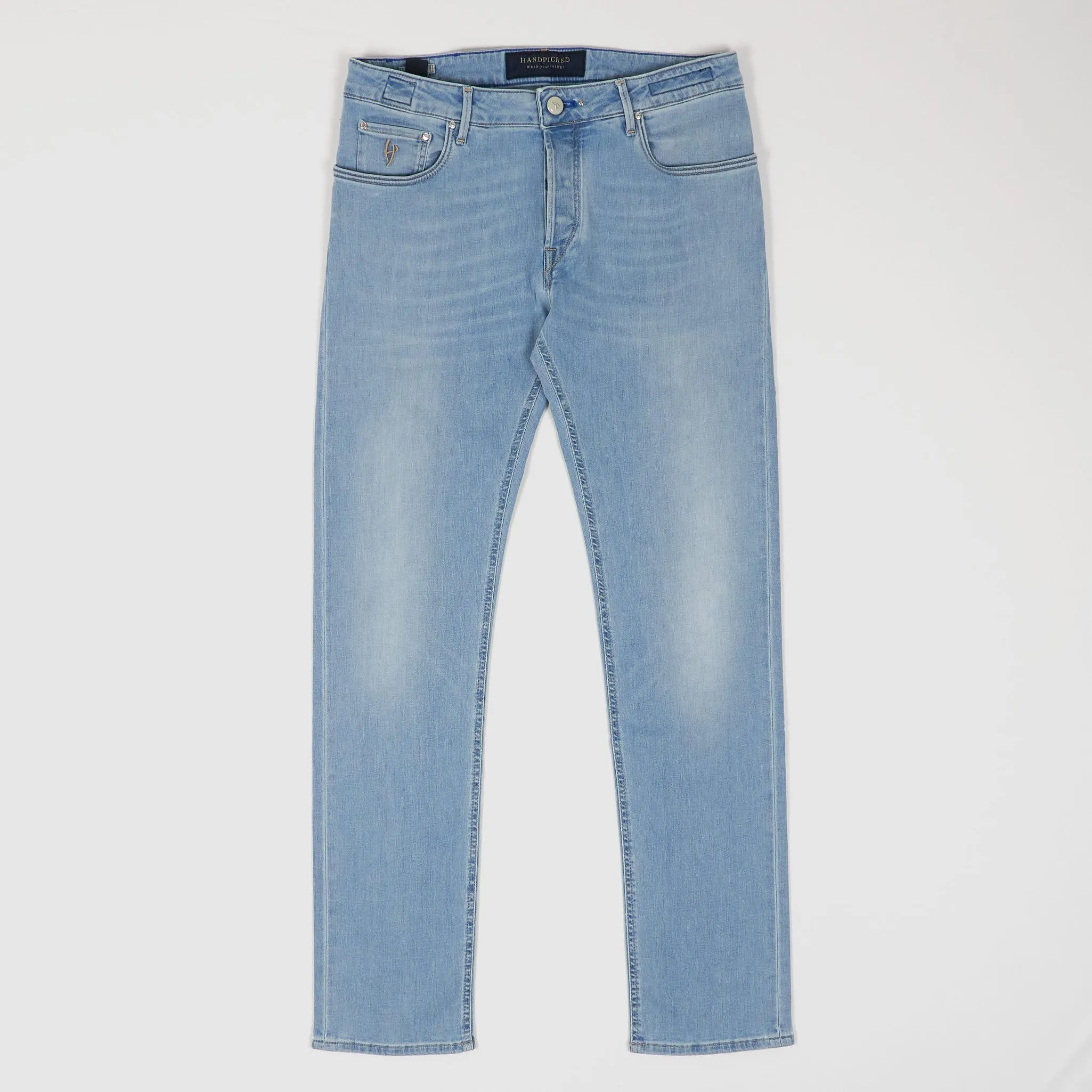 Handpicked 5-Pocket Slim Fit Jeans