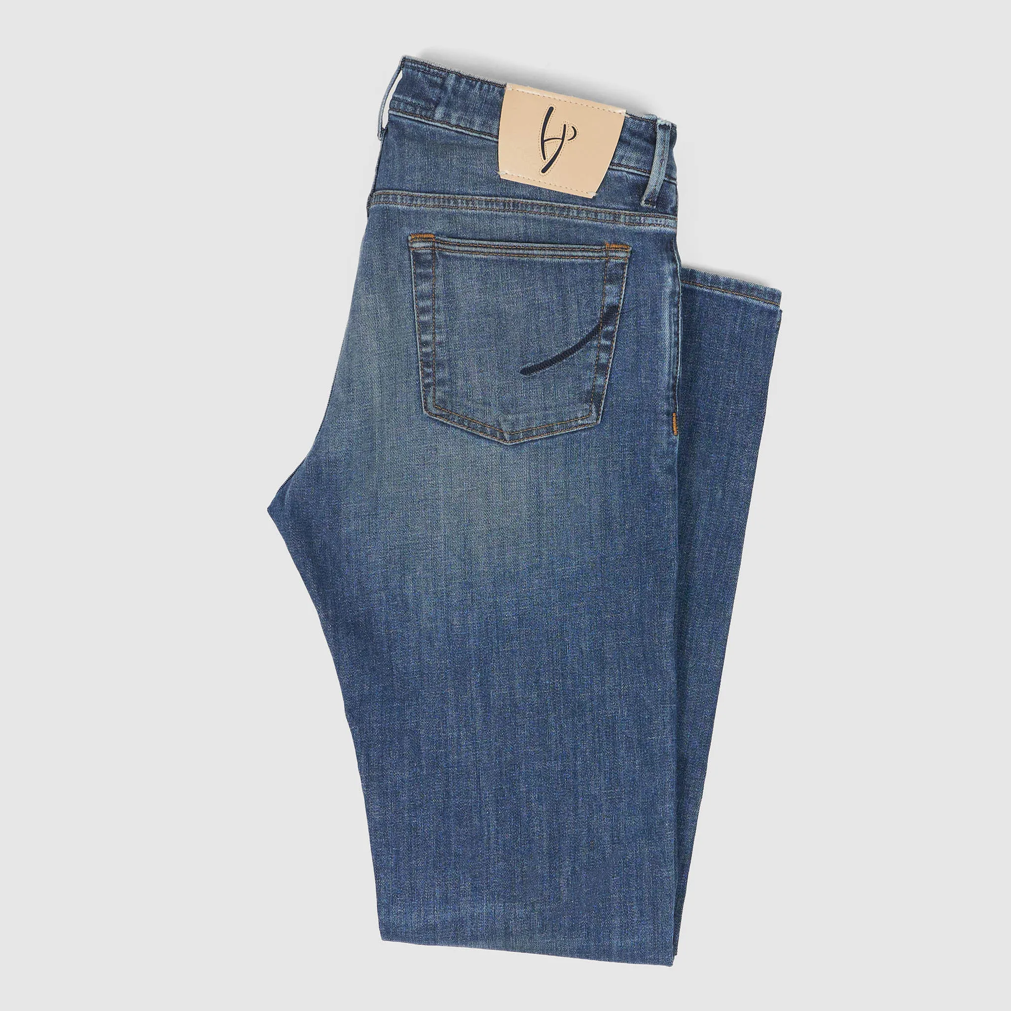 Handpicked 5-Pocket Slim Fit Jeans