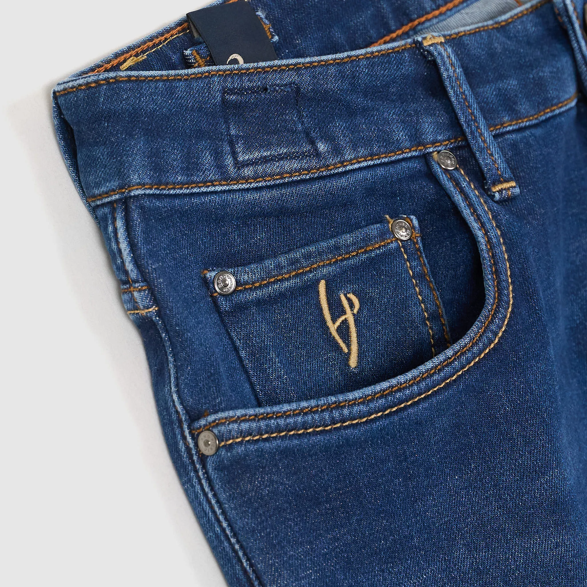 Handpicked 5-Pocket Slim Fit Jeans