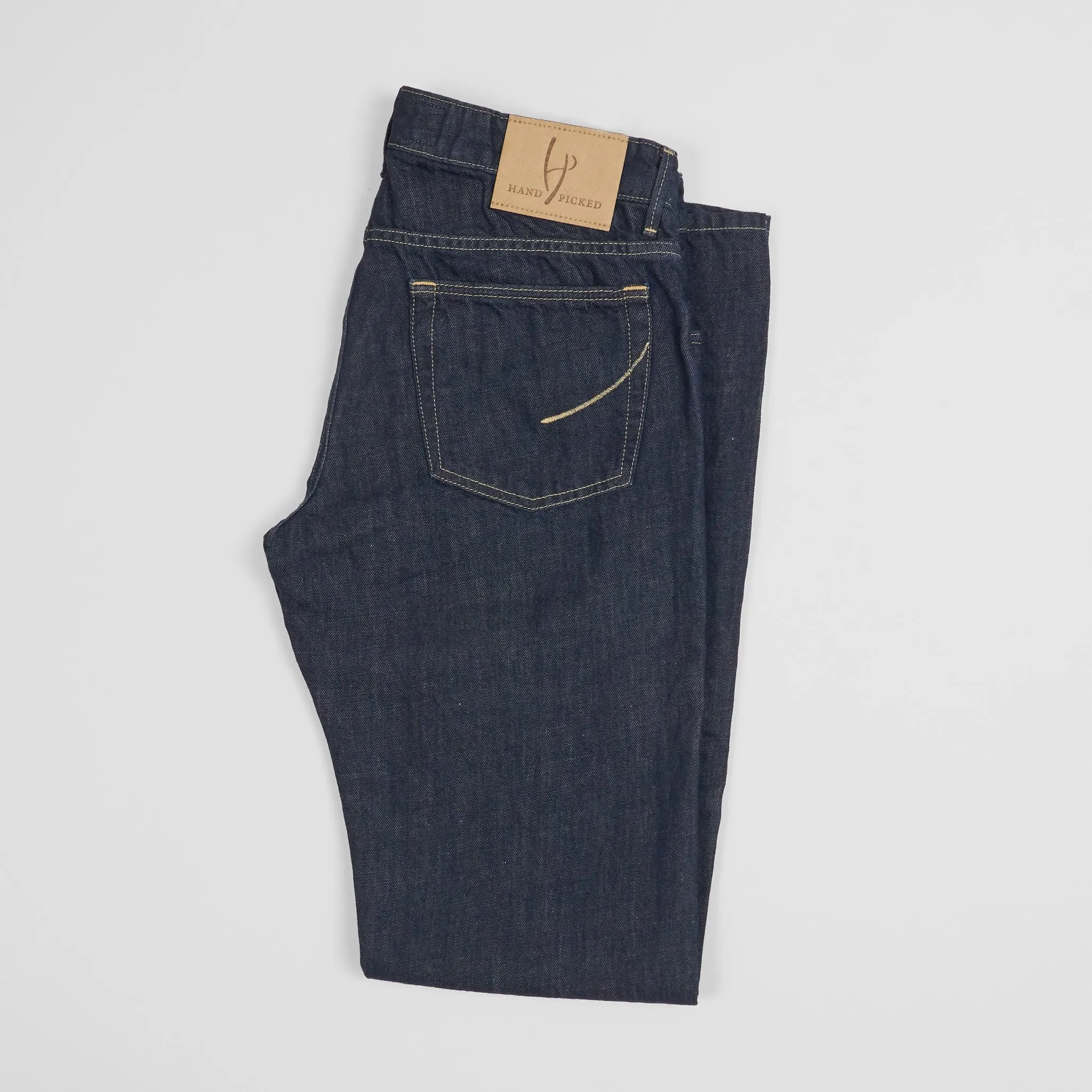 Handpicked 5-Pocket Slim Fit Jeans