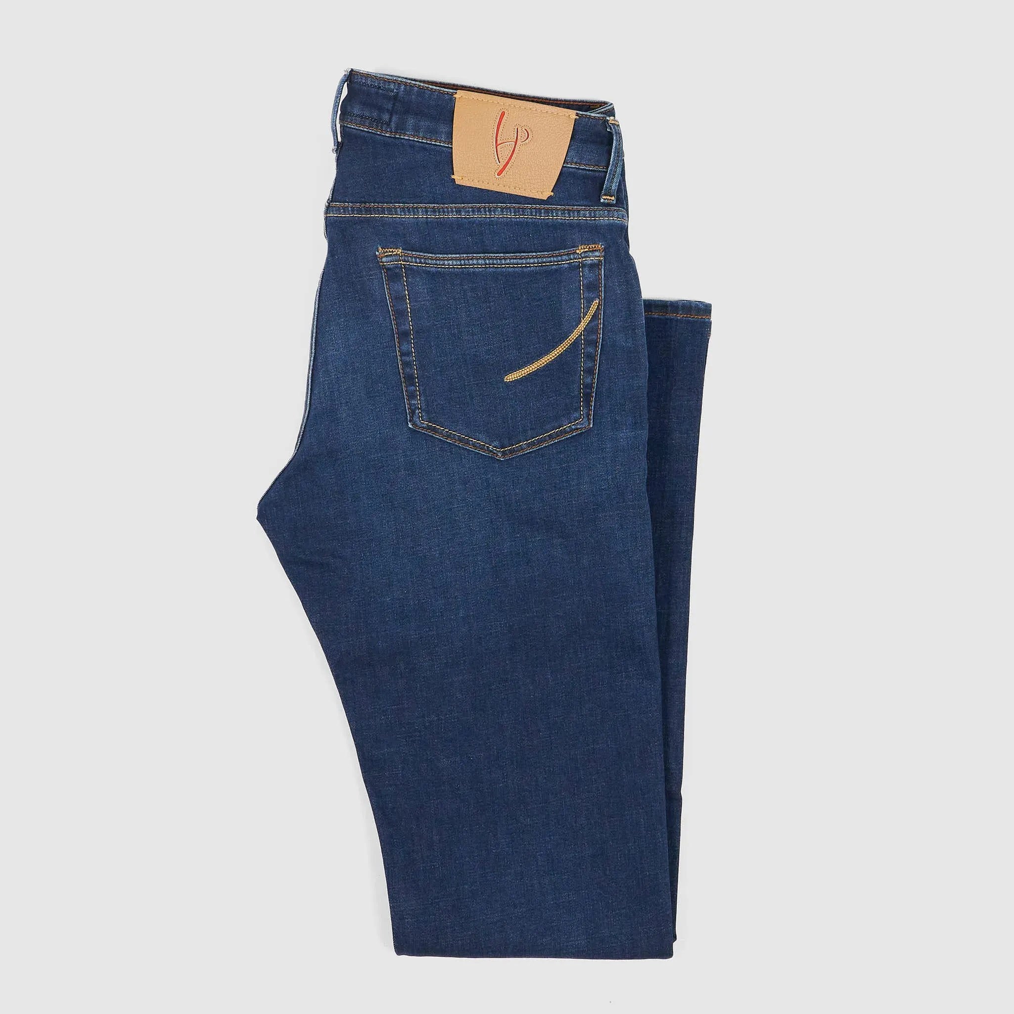 Handpicked 5-Pocket Slim Fit Jeans