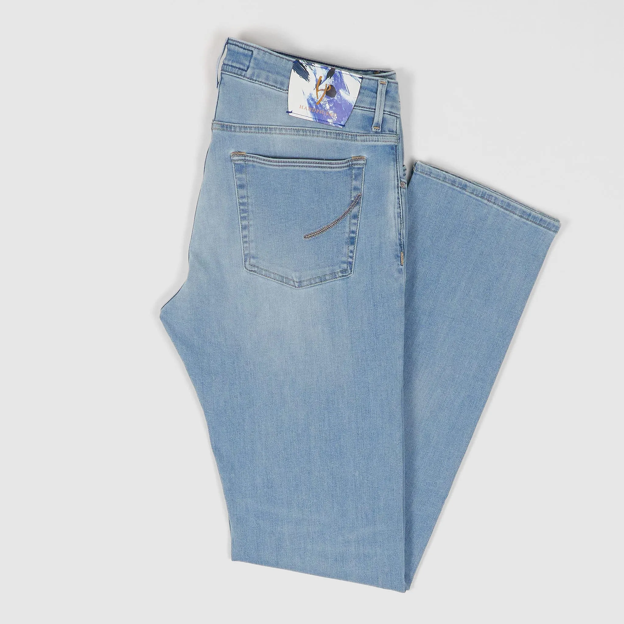 Handpicked 5-Pocket Slim Fit Jeans
