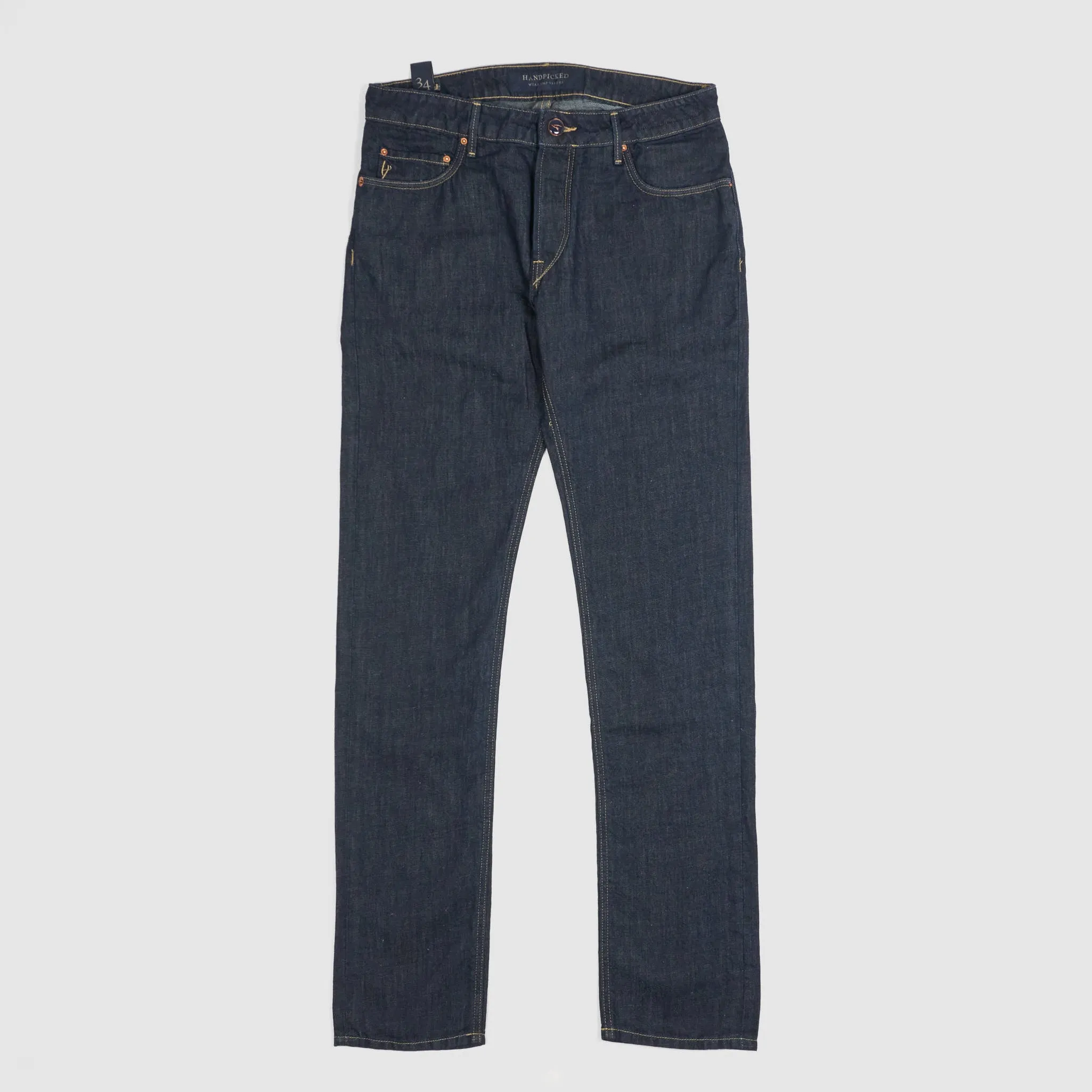Handpicked 5-Pocket Slim Fit Jeans
