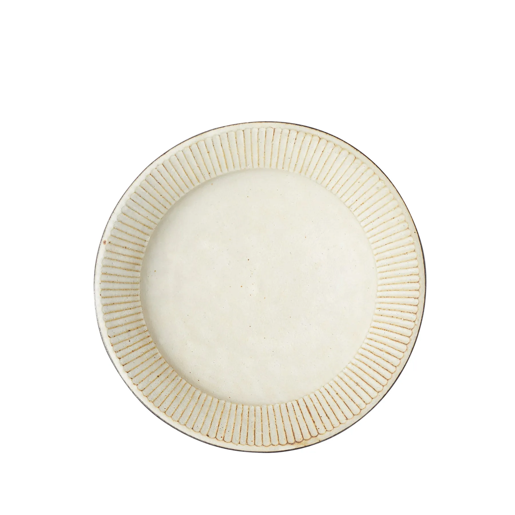 Large Shallow Pleated Bowl