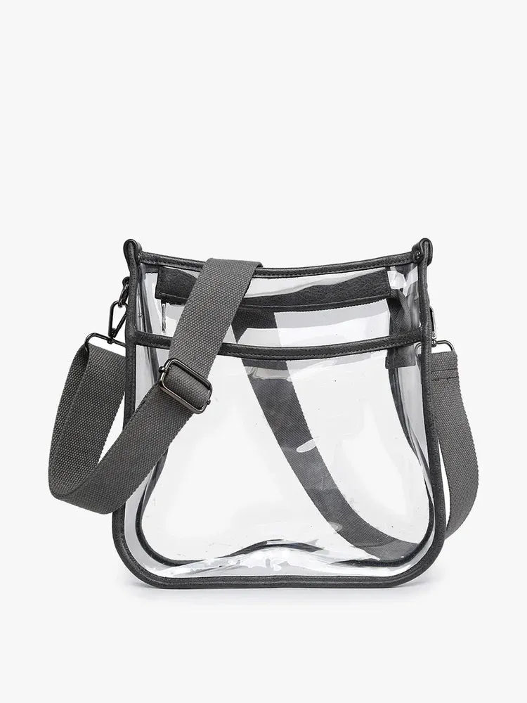 Posie Vegan Clear Crossbody
