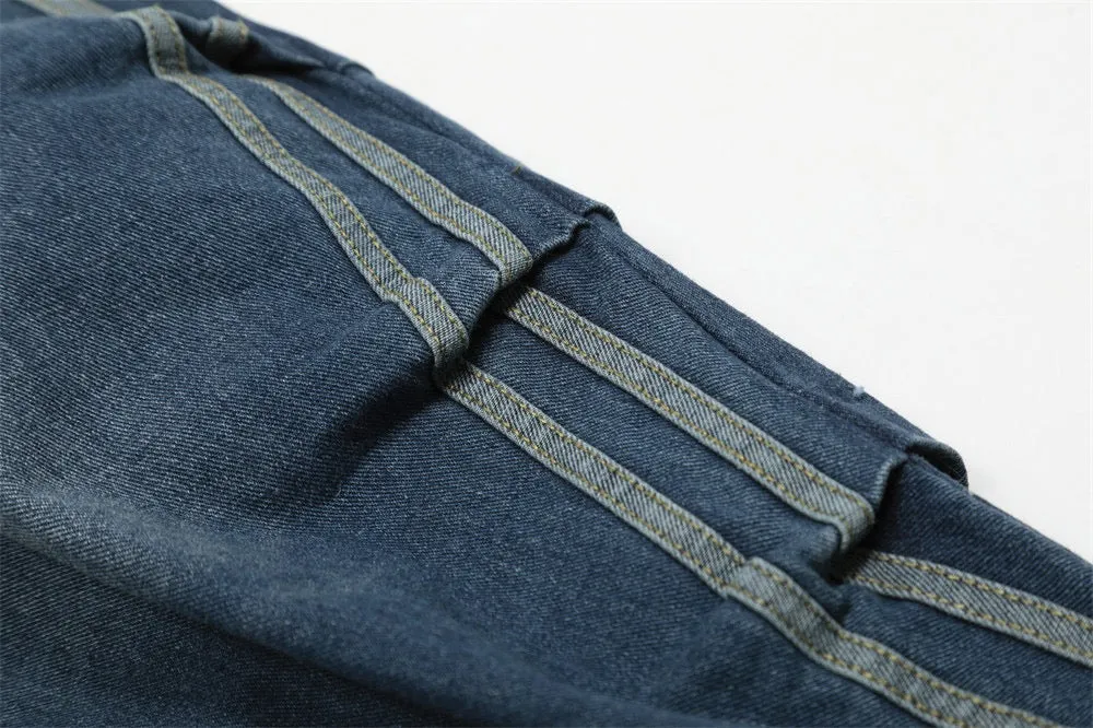 Relaxed Fit Drop-Crotch Jeans