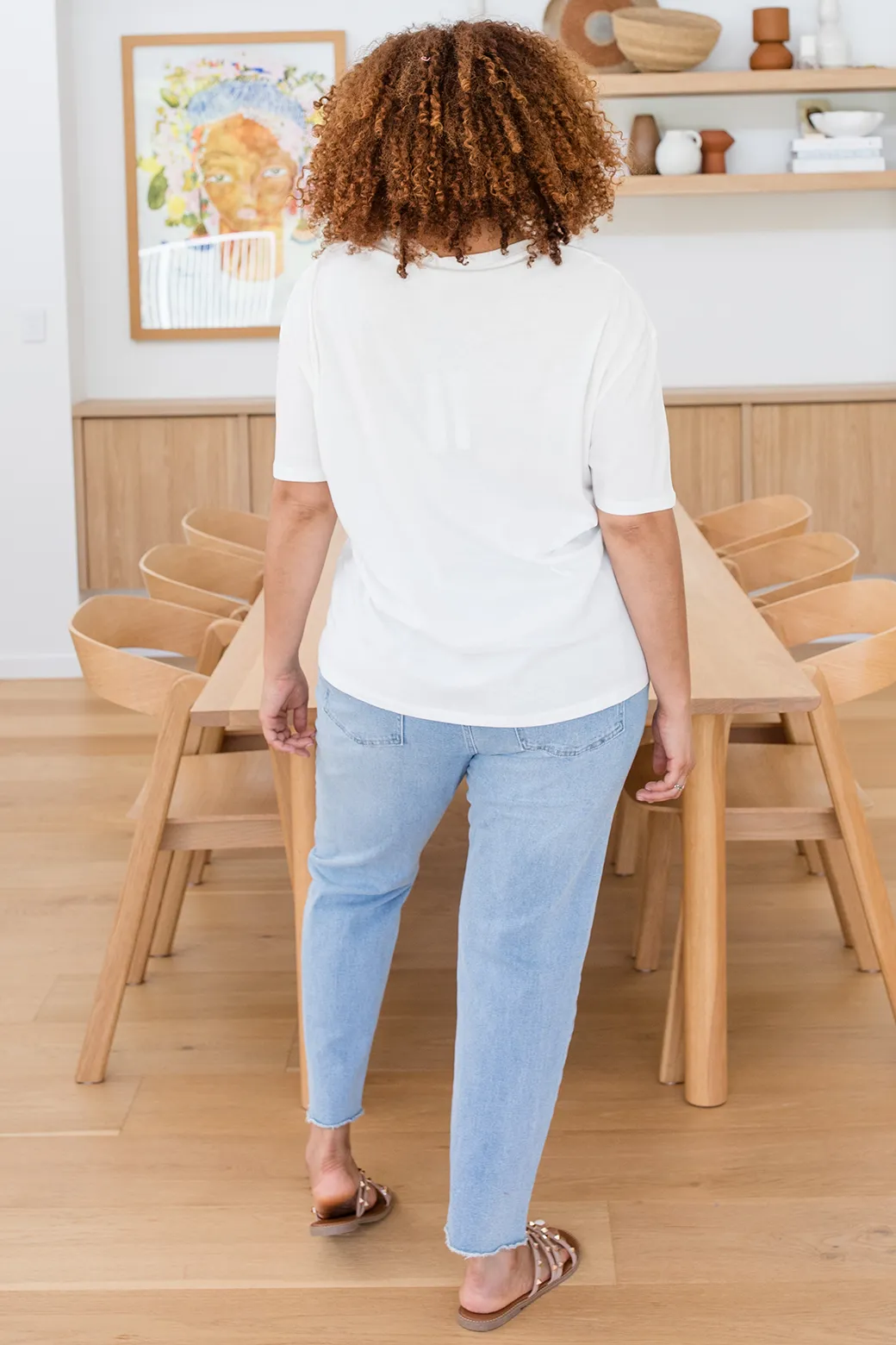 Sass Heavy Metal Tee White