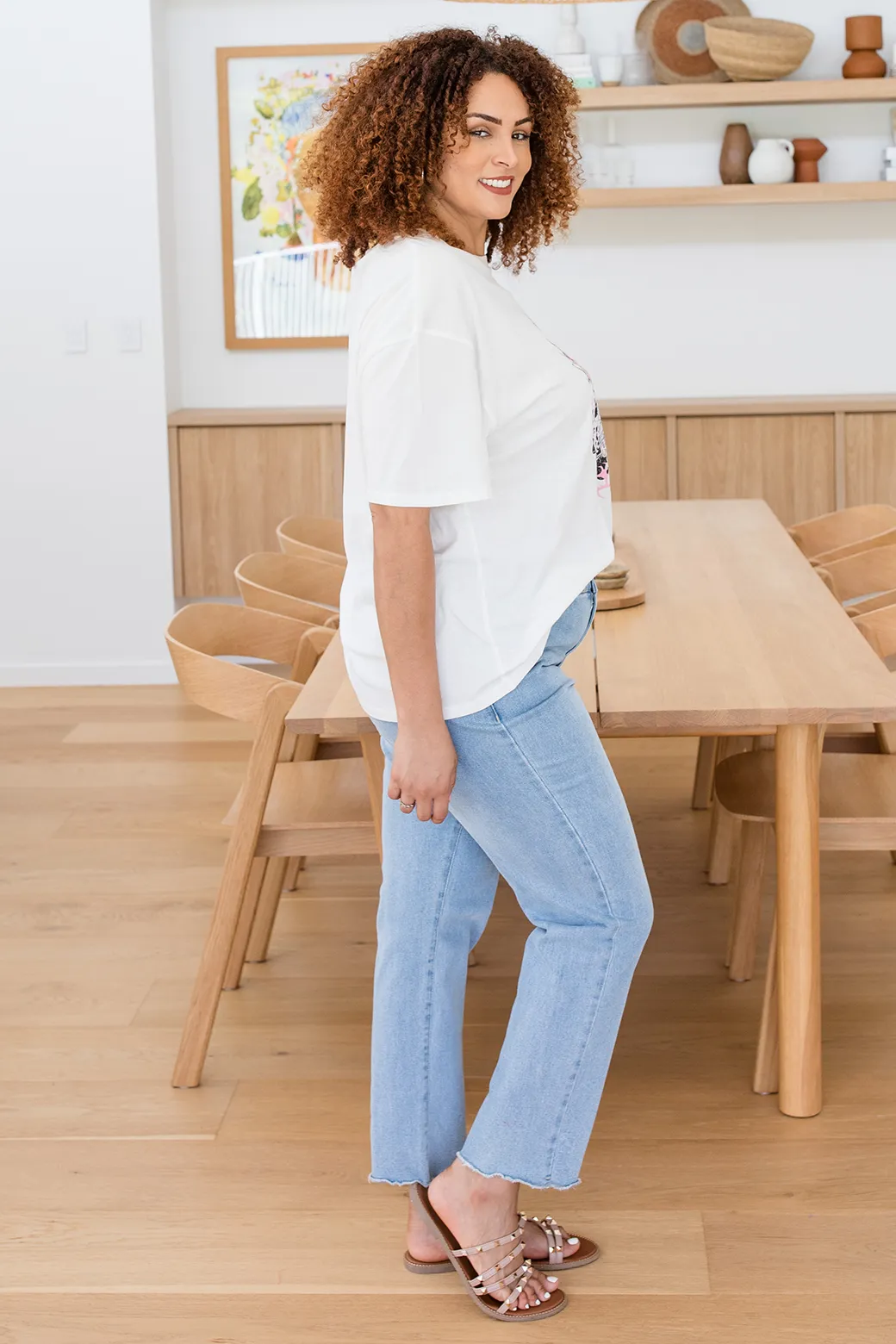Sass Heavy Metal Tee White