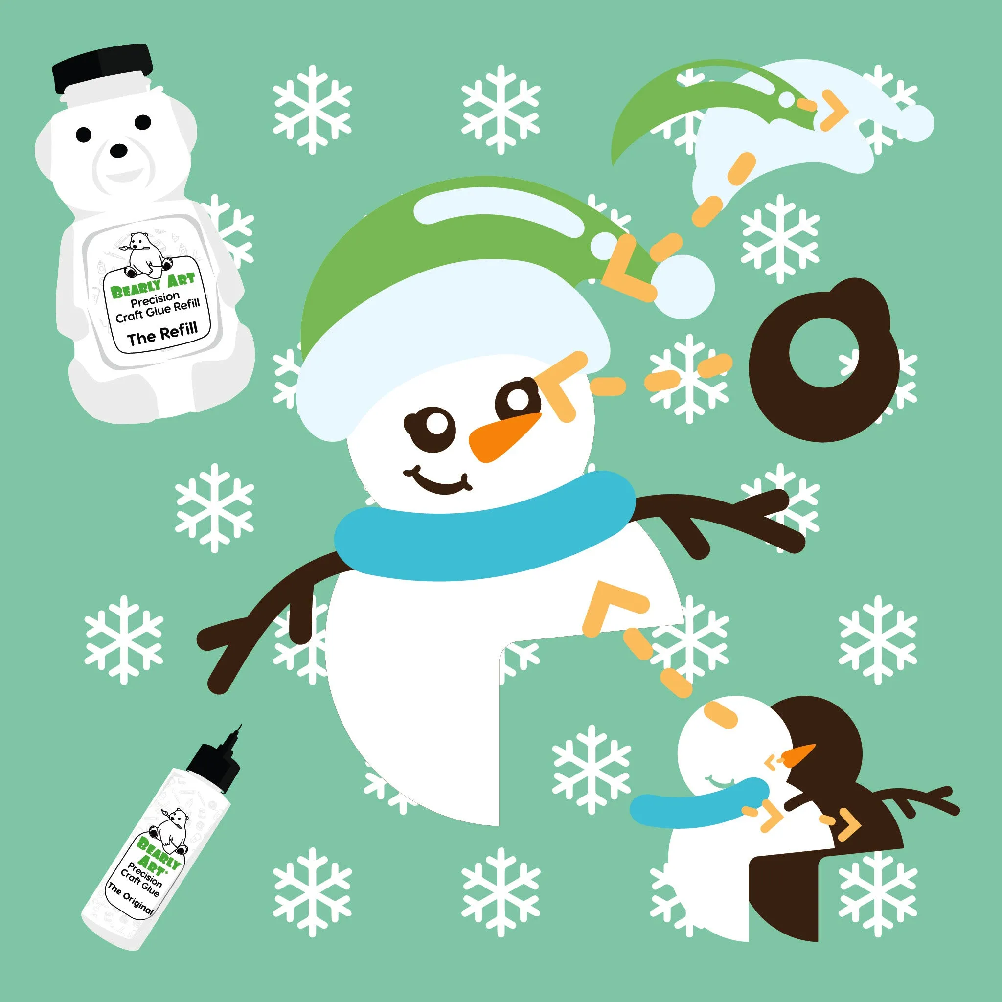 Stylish Snowman