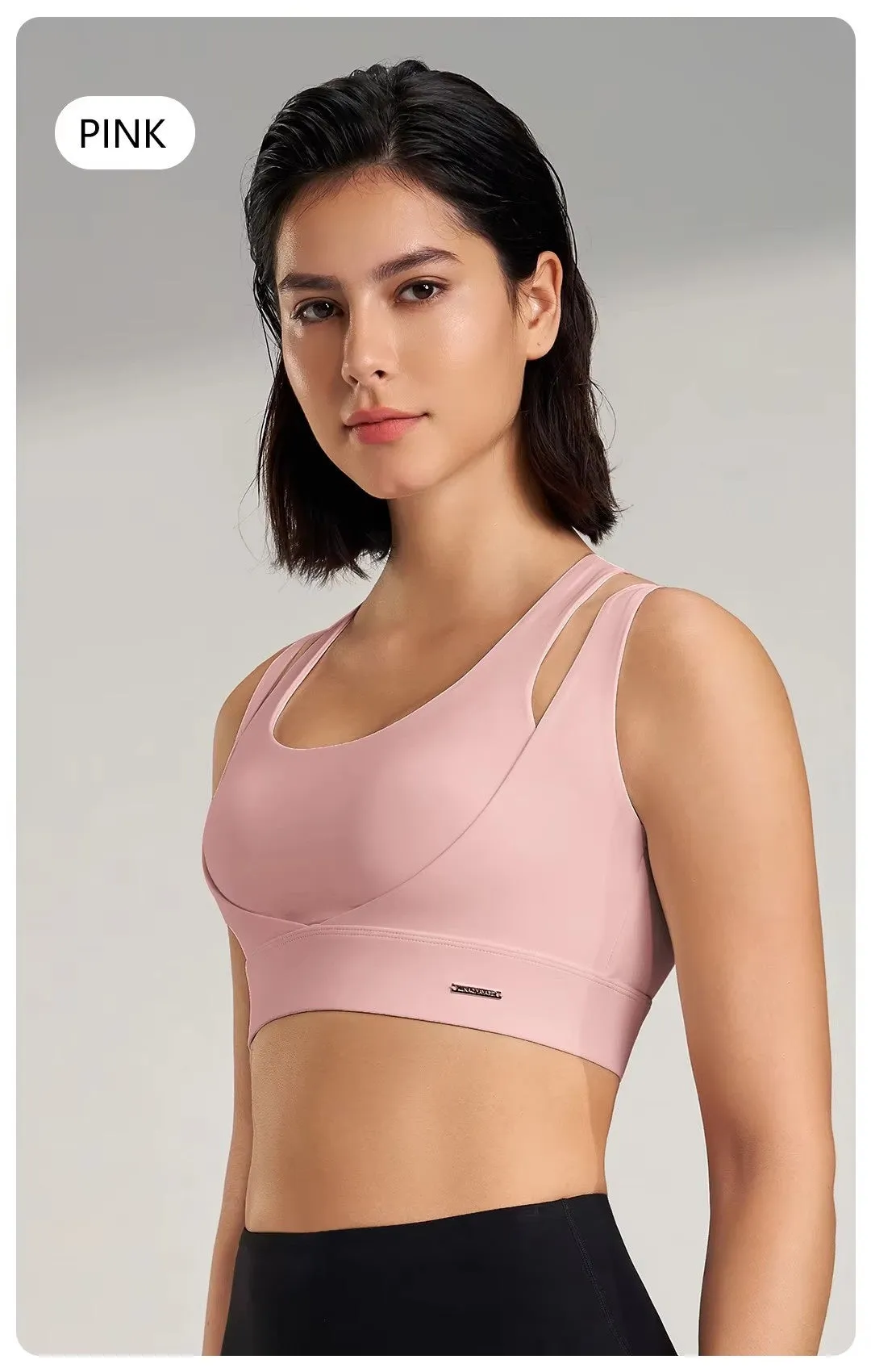 Women Sports Bra Elastic Yoga Vest